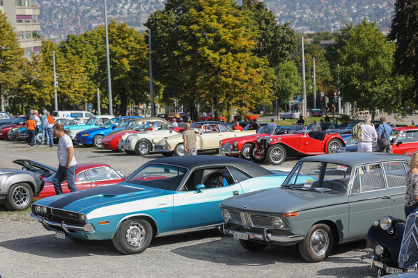 Sportliche Mittelklasse in den USA und in Europa – Albisgütli Classic Cars & Bikes Oktober 2023