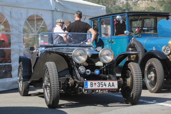 Sportlicher Vorkriegs-Roadster von Riley - British Car Meeting (BCM) Mollis 2022