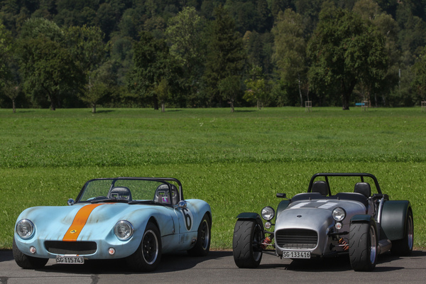 Sportliches ohne viel Firleganz - Fisher Fury und Super Seven - British Car Meeting (BCM) Mollis 2022