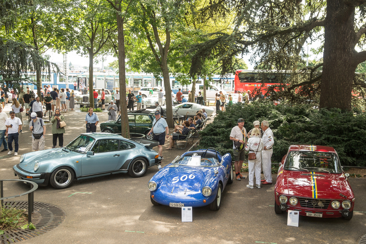 Sportlichkeit aus Deutschland, Italien und der Schweiz – Zurich Classic Car Award 2024