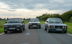 Sportlimousinen der Siebziger – Alfa Romeo Giulietta Nuova 1,6, VW Jetta GLI und BMW 320/6