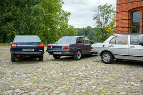 Sportlimousinen der Siebziger – Alfa Romeo Giulietta Nuova 1,6, VW Jetta GLI und BMW 320/6