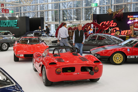 Sportwagen-Vielfalt in Rot aus Italien - Abarth, Lancia Stratos und De Tomaso Pantera - 42. Auto e Moto d'Epoca 2025