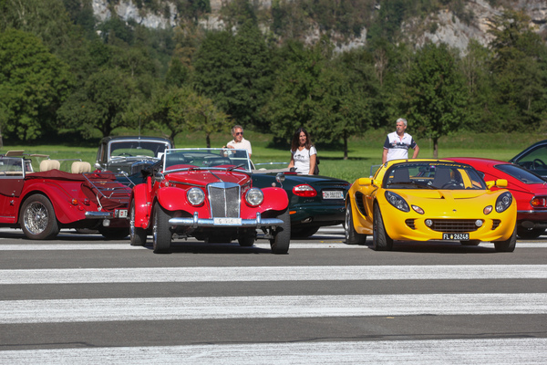 Sportwagen von der Insel von MG und Lotus - British Car Meeting (BCM) Mollis 2022