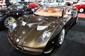 Spyker C12 (2008) - gebaut zusammen mit Zagato, 12-Zylinder-Motor von VW - InterClassics Maastricht 2019