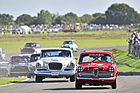 St Mary's Trophy, Karl Wendlinger im Studebaker Silver Hawk (1959) gegen Emanuele Pirro im Alfa Romeo Giulietta Ti (1959) - Goodwood Revival 2019