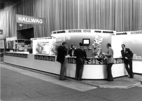 Stand der Automobil Revue - Genfer Automobilsalon 1976