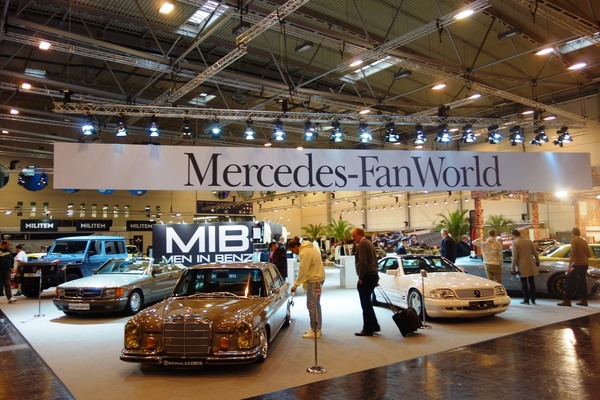 Stand der Mercedes-Fan-World - Essen Motor Show 2022