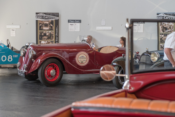 Stand von Fine Cars - Motorworld Classics Bodensee 2018