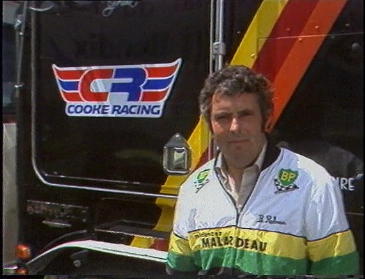 Standbild aus dem Film "Le Mans 1982" Brian Redman von Cooke Racing