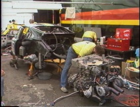 Standbild aus dem Film "Le Mans 1982" Cooke Racing