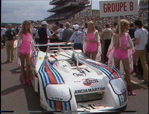 Standbild aus dem Film "Le Mans 1982" Martini Racing mit dem Lancia LC1