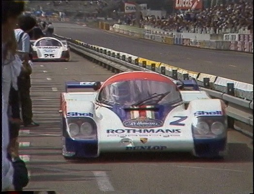 Standbild aus dem Film "Le Mans 1982"