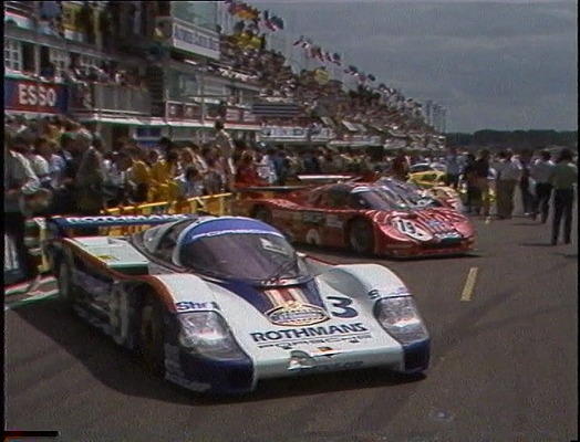 Standbild aus dem Film "Le Mans 1982"