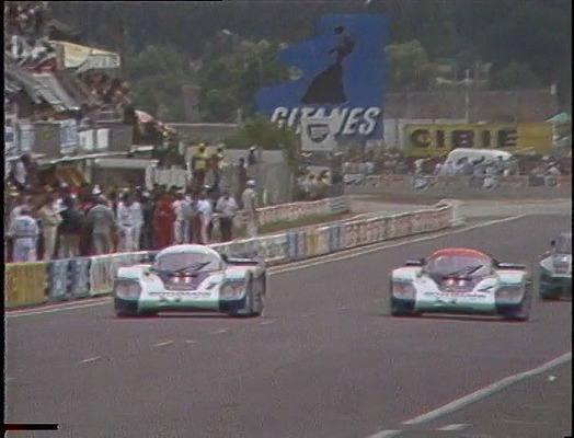 Standbild aus dem Film "Le Mans 1982"