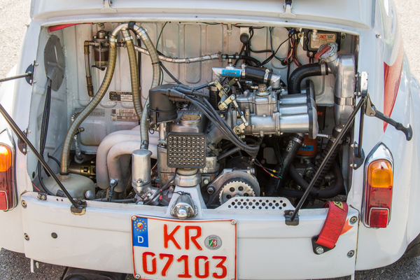 Starker Motor - Treffen der Fiat-600-Freunde 2023