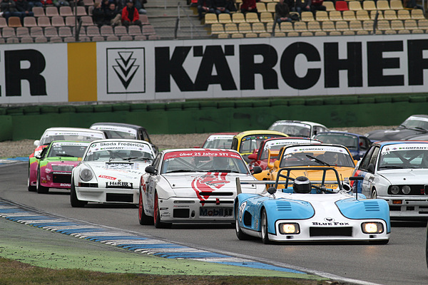 Start - YTCC (Youngtimer Touring Car Challenge) am Bosch Hockenheim Historic 2012