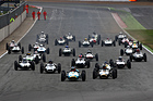 Bild: Start der Jack Brabham Trophy - Silverstone Classic 2014