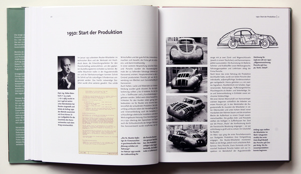 Bild Start der Porsche-Produktion 1950 - Buch "Porsche 356 - made by Reutter"
