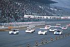 Start des World Challenge Cup Fuji 200 Meilen Rennens im Jahr 1969. 1968 wurde die nordamerikanische Can-Am Serie in Japan etabliert als «Japan Can-Am», Toyota fuhr da gegen McLaren und Porsche.