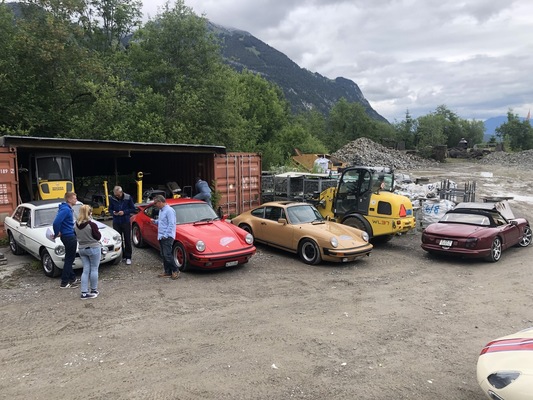 Start im Guber Steinbruch - Alpenbrevet 2020