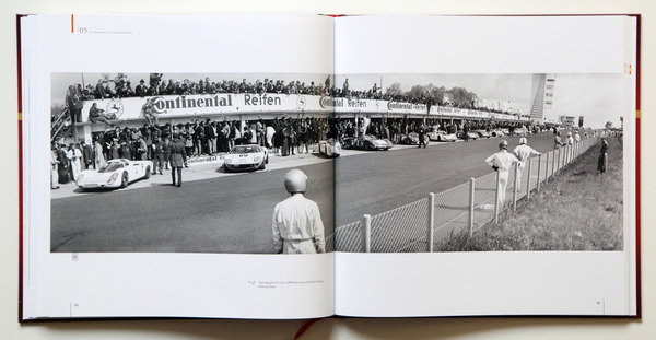 Bild Start vom fünften Trainingsplatz am 1000 km Rennen auf dem Nürburgring 1968 - Buch "Alan Man Racing F3L / P68 - The story of Ford’s three litre sports cars from the Sixties"