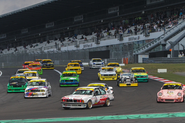 Start of the endurance race - Youngtimer Trophy - Historic Trophy Nürburgring 2015