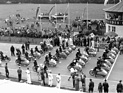 Bild: Start zum Motorradrennen auf der Solitude im Jahr 1956