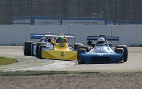Start zum ersten Rennen der Historischen Formel 2 am Bosch Hockenheim Historic 2012