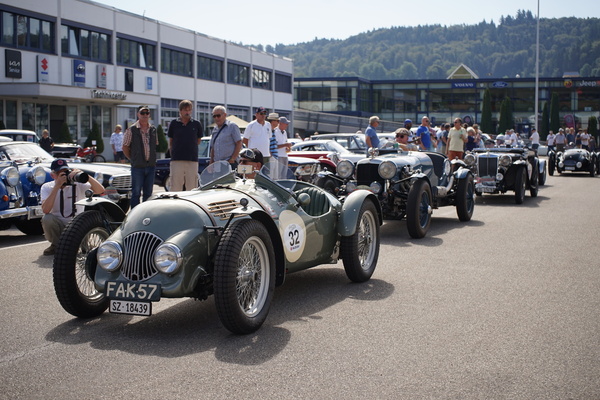 Startvorbereitungen - Oldtimer Grand Prix Safenwil 2023