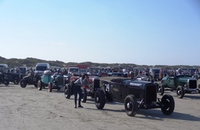 Startvorbereitungen am Römö Motorfestival 2016