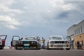 Bild Startvorbereitungen der beiden BMW M3 - Tourenwagen Classics Lausitzring 15./16. August 2020