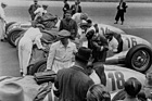 Startvorbereitungen des Mercedes-Team - Grosser Preis der Schweiz (1937)