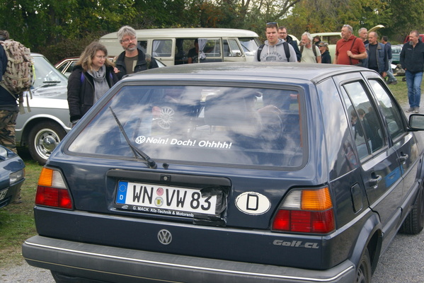 "Stellen Sie sich vor, Monsieur Jo fuhr einen Golf ..." – Veterama Mannheim 2022
