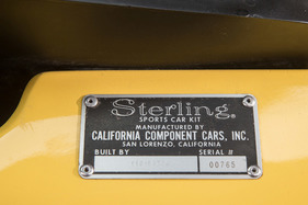 Sterling GT (1971) - die Plakette des Karosserieherstellers