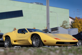 Sterling GT (1972) - auch er musste auf den Besucherparkplatz ausweichen