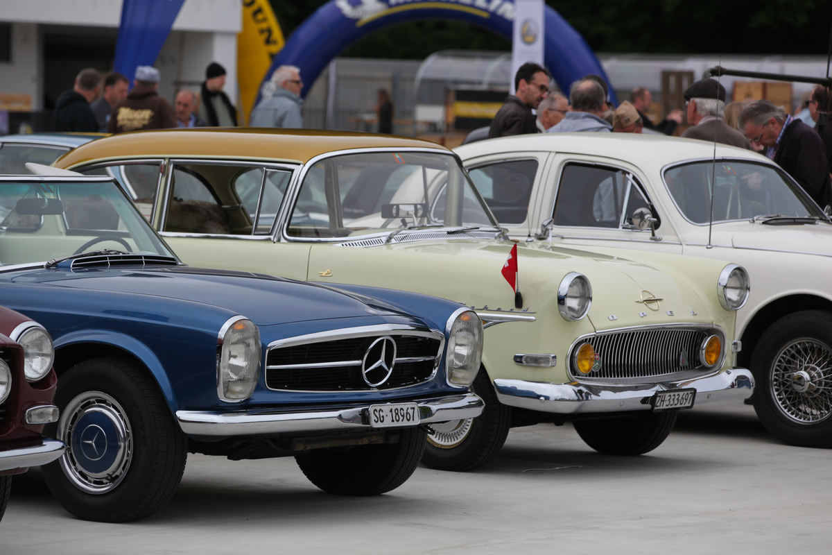 Sterne und Blitze friedlich vereint - Dolder Classics Mai 2018