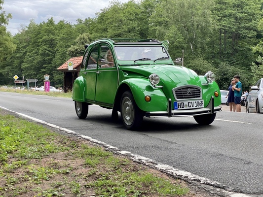 Bild Sternfahrt französischer Klassiker zum Technik Museum Sinsheim 2023
