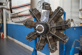 Sternmotor für ein Flugzeug (Alfa Blue Team) - Clubanlass Alfa Romeo Club (17. bis 19. August 2018)