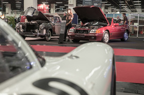 Sternträger mit offenen Mäulern - Retro Classics Cologne Köln 2017