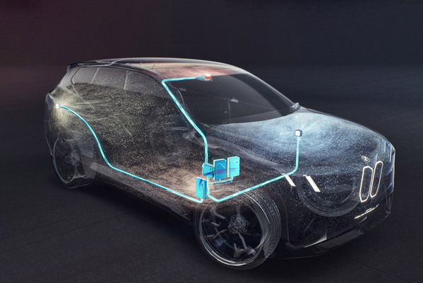 Steuerarchitektur BMW IX3