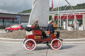 Stevens-Duryea Model L Stanhope Runabout (1903) – Luzern to Basel Veteran Run 2024