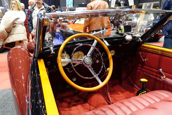 Steyr 220 Cabriolet Gläser (1939) – Classic Car Show Maastricht 2025