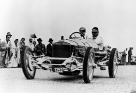 Steyr 8 (1931) - Frau Minki Klinger am Gaisbergrennen 1931