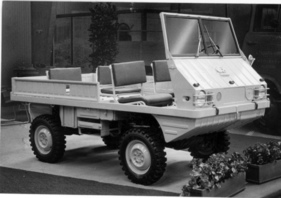 Steyr Haflinger (1960) - trotz nur 22 PS kann er krackseln wie eine Gemse - Genfer Autosalon 1960