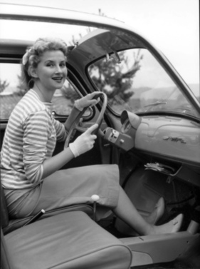 Steyr-Puch 500 (1957) - auch von zarter Hand lenkbar (1957)