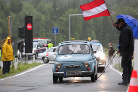 Steyr Puch 650 T (1963) - in der Klasse Tourenwagen am Start beim Gaisbergrennen 2014 (1963)