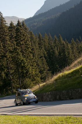 Steyr Puch 650 TR 2 Europa (1966) mit Startnummer 170 am Bergrennen Arosa ClassicCar 2011 (1966)