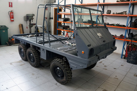 Steyr-Puch Haflinger 706 (703 AP, 1973) - mit aufgesetzter und restaurierter Karosserie