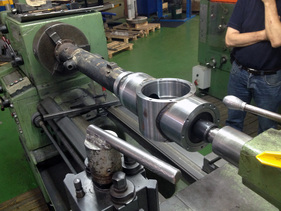 Steyr-Puch Haflinger 706 (703 AP, 1973) - neu angefertiges Mittelteil